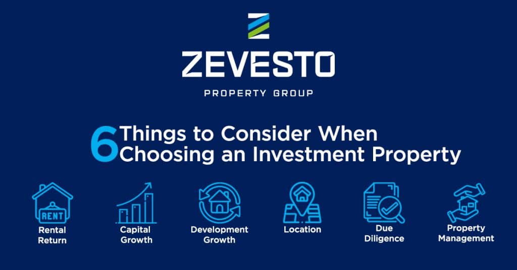 things to consider when choosing an investment property